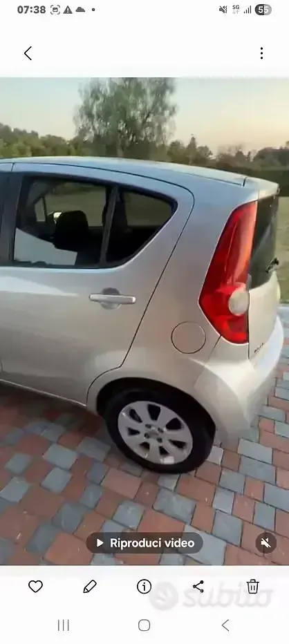 Usata Opel Agila 65 CV (47 kW) 2008 Utilitaria