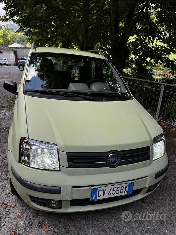 Usata Fiat Panda 60 CV (44 kW) 2006 Verde Utilitaria