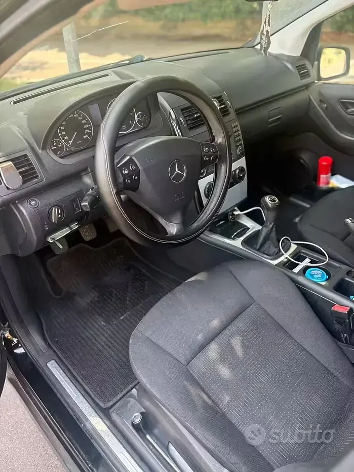 Usata Mercedes A150 95 CV (69 kW) 2008 Nero Berlina