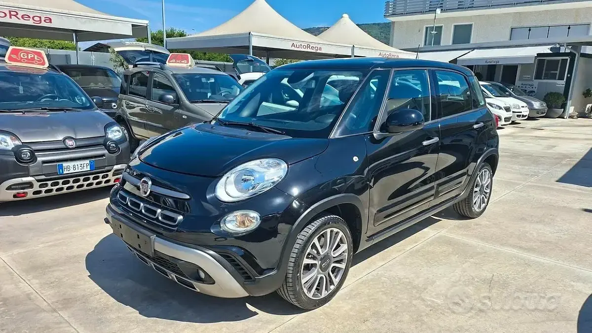 Usata Fiat 500L Cross 120 CV (88 kW) 2019 Nero Monovolume