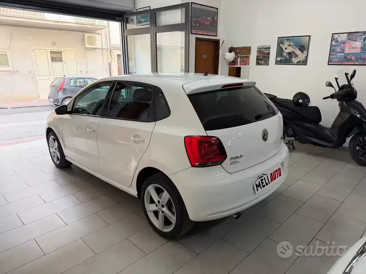 Usata VW Polo Highline 90 CV (66 kW) 2012 Bianco Utilitaria