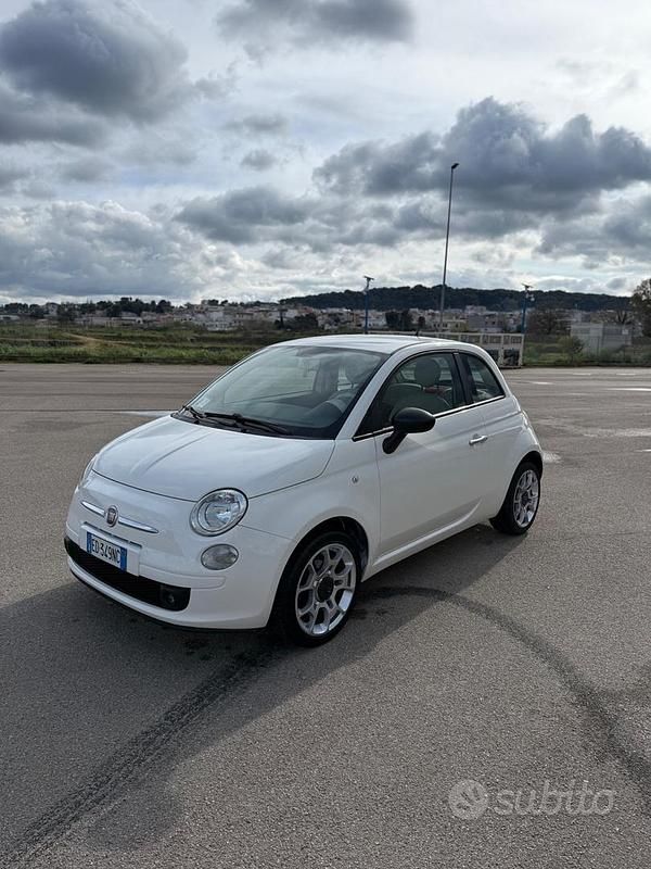 Usata Fiat 500 Pop 69 CV (50 kW) 2010 Bianco Berlina
