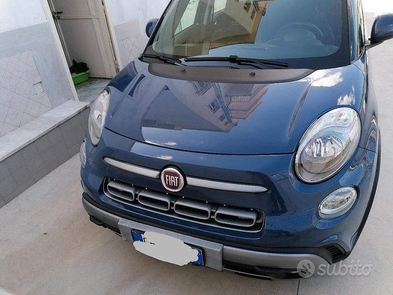 Usata Fiat 500L Cross 95 CV (69 kW) 2021 Blu Monovolume