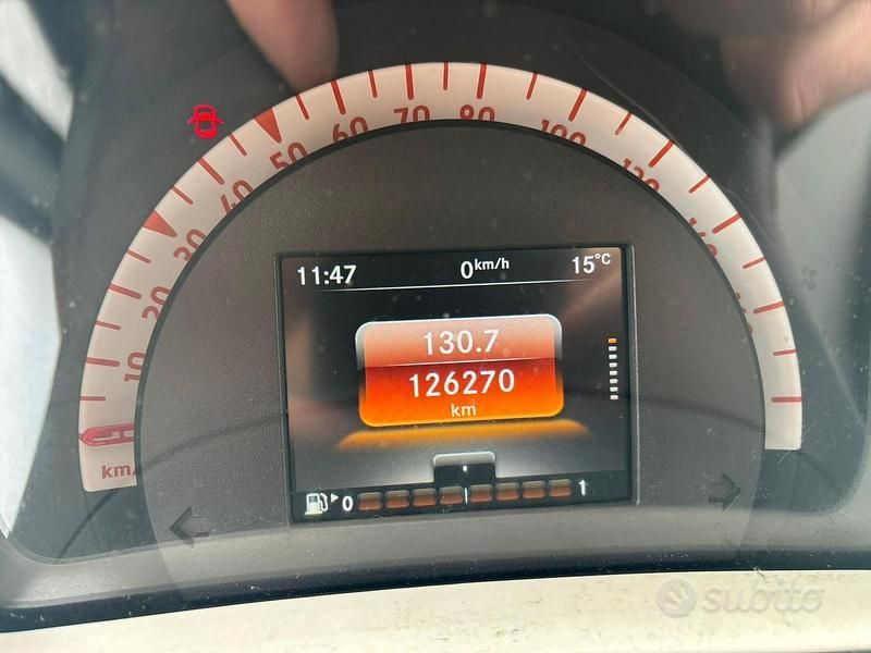 Usata Smart ForFour 64 CV (47 kW) 2016 Bianco Utilitaria