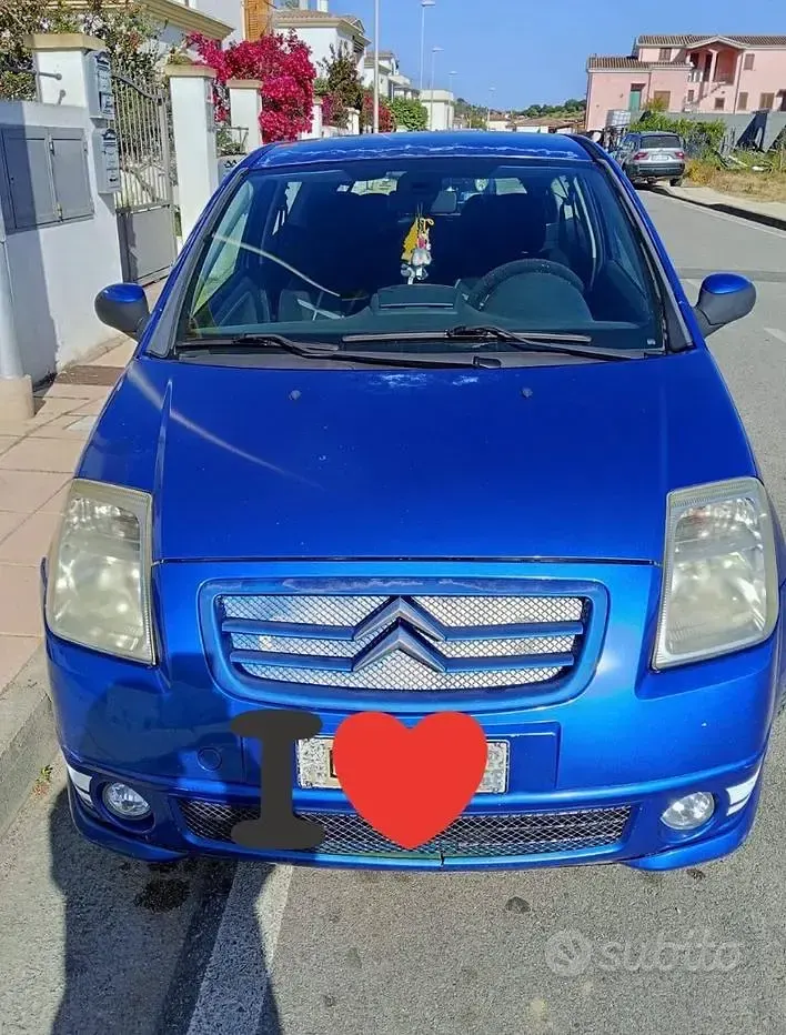 Usata Citroën C2 122 CV (89 kW) 2007 Blu Utilitaria