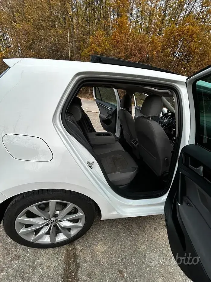 Usata VW Golf VII 150 CV (110 kW) 2015 Bianco Berlina