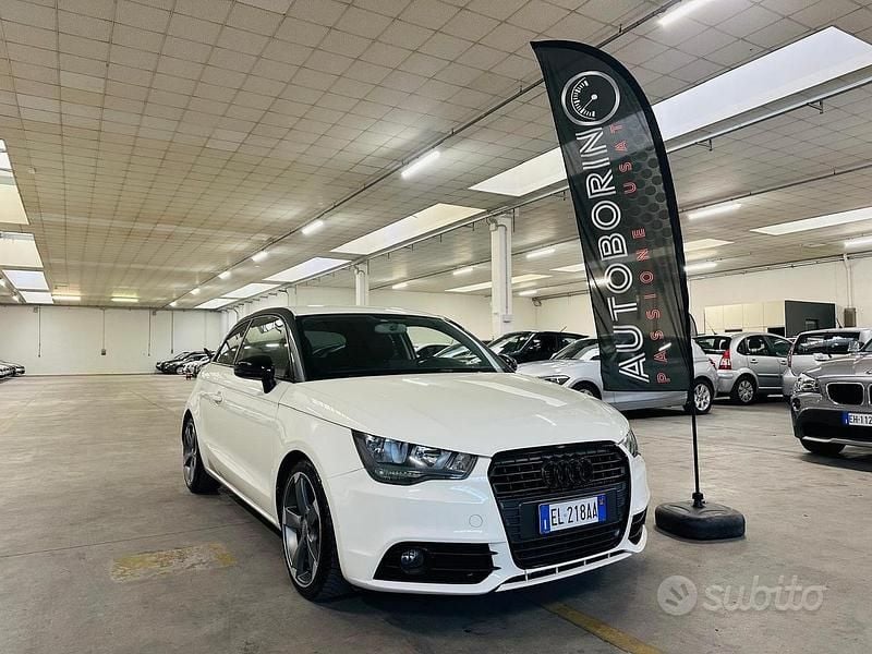 Usata Audi A1 Attraction 86 CV (63 kW) 2011 Bianco Berlina