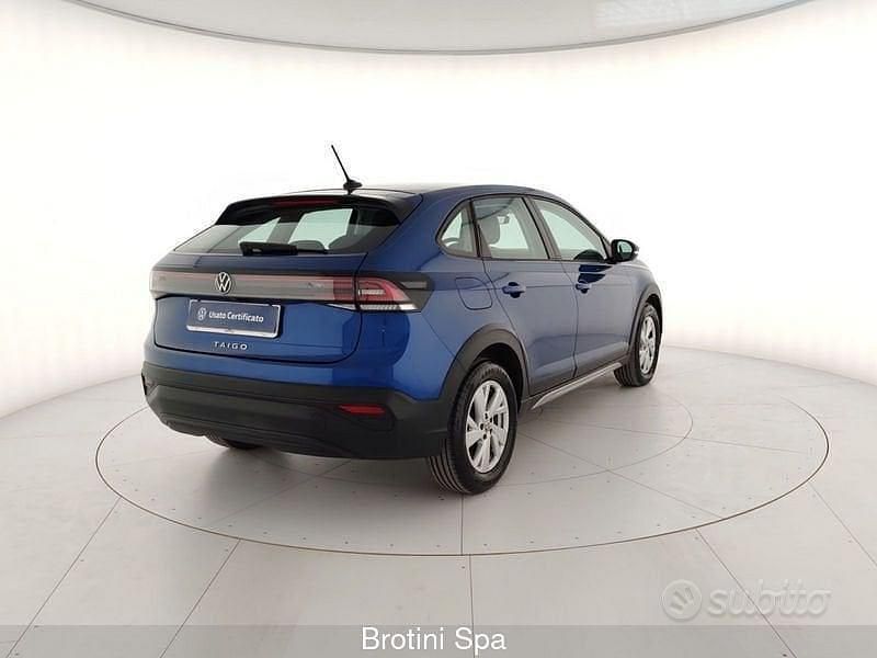 Usata VW Taigo Life 95 CV (69 kW) 2022 Blu metallizzato SUV