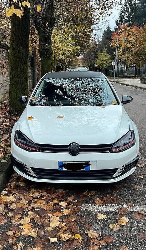 Usata VW Golf VII Trendline 90 CV (66 kW) 2016 Bianco Berlina