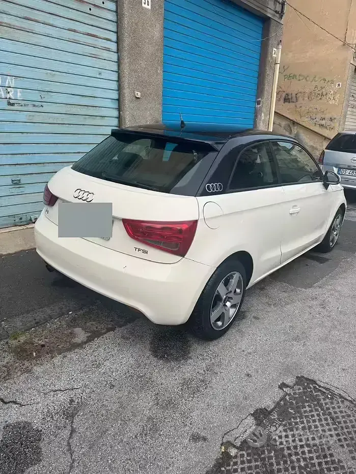 Usata Audi A1 86 CV (63 kW) 2011 Bianco Utilitaria