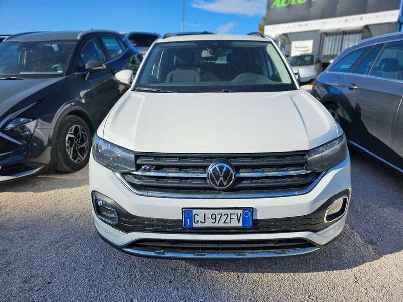 Usata VW T-Cross Style 95 CV (69 kW) 2022 Bianco SUV