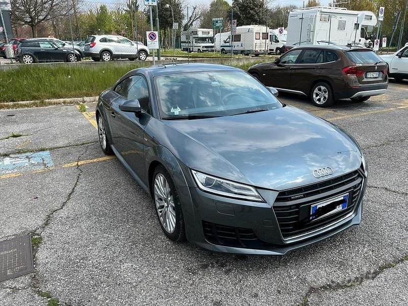 Usata Audi TT S-Line 184 CV (135 kW) 2018 Grigio Coupé