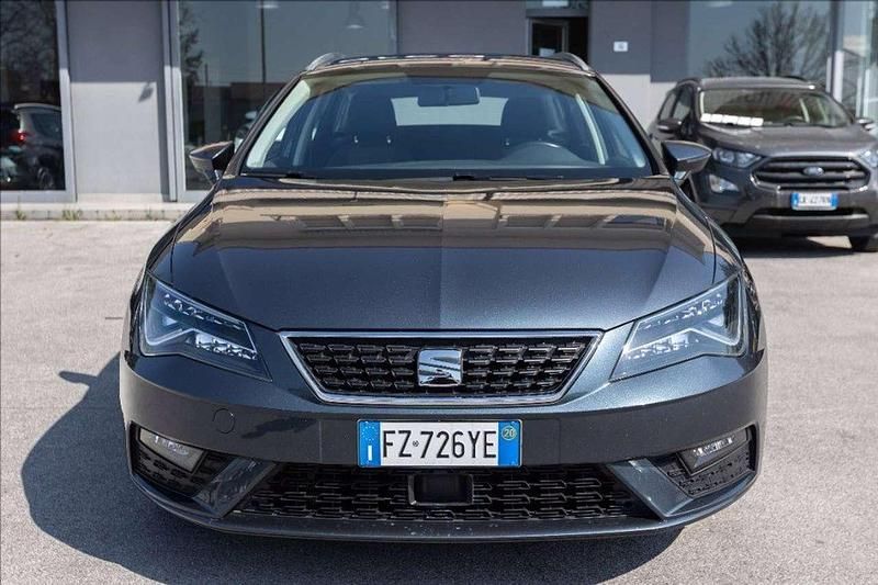 Usata Seat Leon ST Style 116 CV (85 kW) 2020 Grigio metallizzato Station wagon