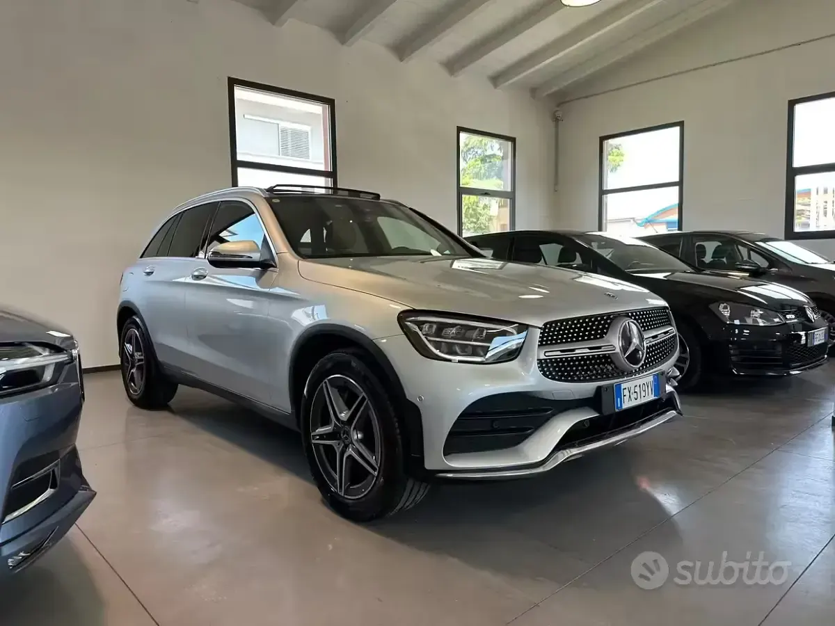 Usata Mercedes GLC220 Premium Plus 194 CV (142 kW) 2019 Grigio SUV