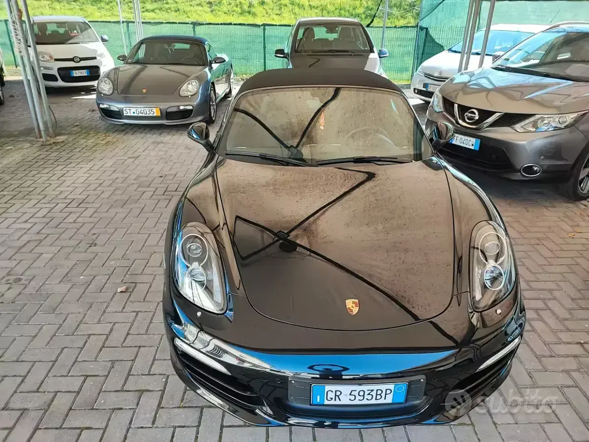 Usata Porsche Boxster 265 CV (194 kW) 2014 Nero Cabrio