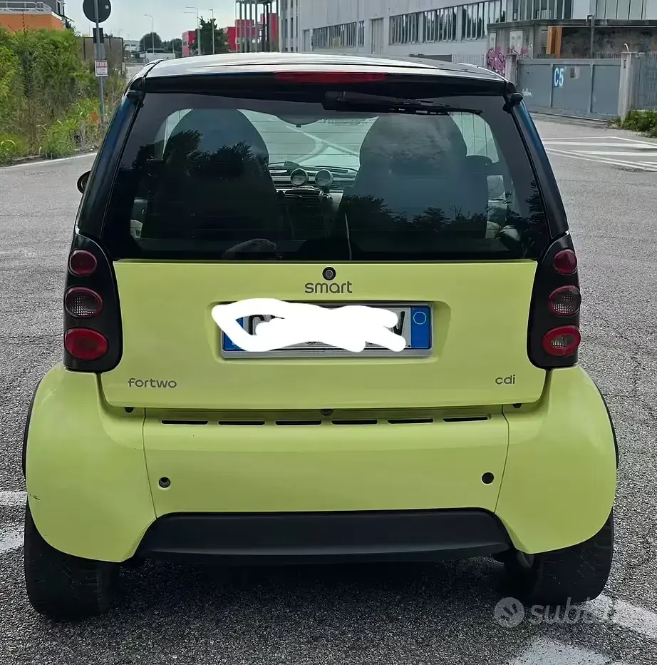 Usata Smart ForTwo Coupé 61 CV (44 kW) 2005 Verde Coupé