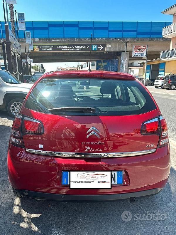 Usata Citroën C3 Exclusive 81 CV (59 kW) 2015 Rosso Utilitaria