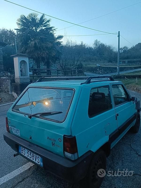 Usata Fiat Panda 54 CV (39 kW) 2001 Verde Utilitaria