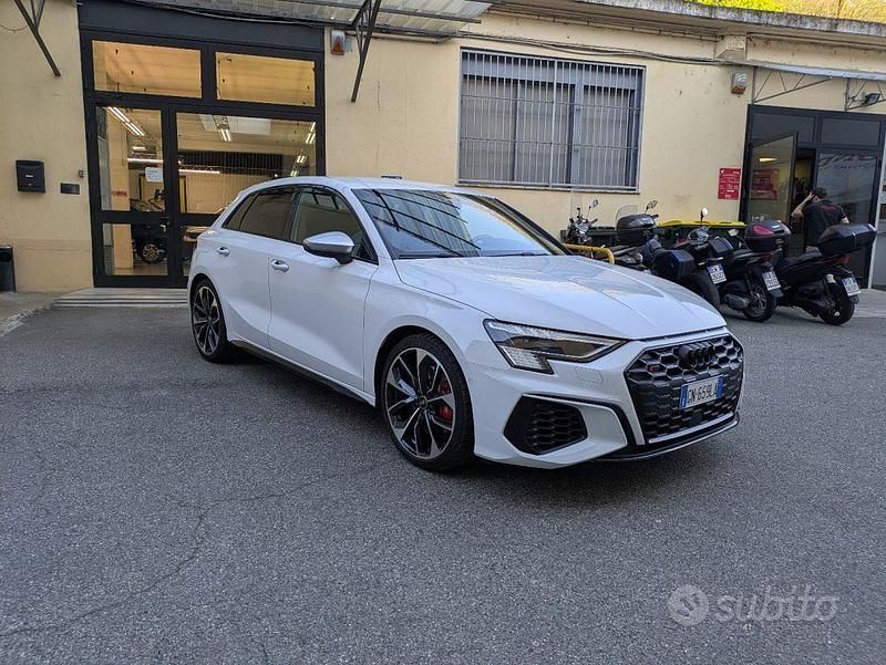 Usata Audi S3 Comfort 310 CV (228 kW) 2023 Bianco Berlina