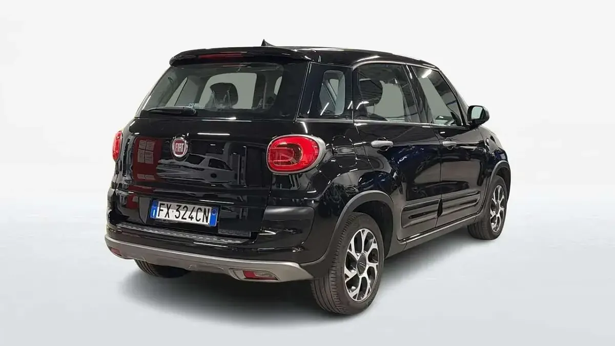 Usata Fiat 500L Cross 95 CV (69 kW) 2019 Nero Monovolume
