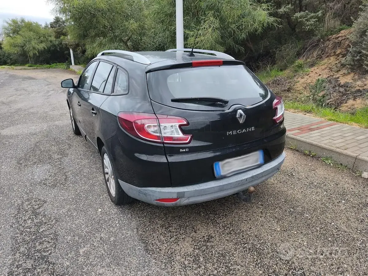 Usata Renault Mégane GrandTour 110 CV (80 kW) 2014 Nero Station wagon