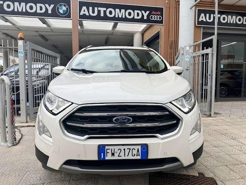 Usata Ford Ecosport Titanium S 99 CV (72 kW) 2019 Bianco perla met. SUV