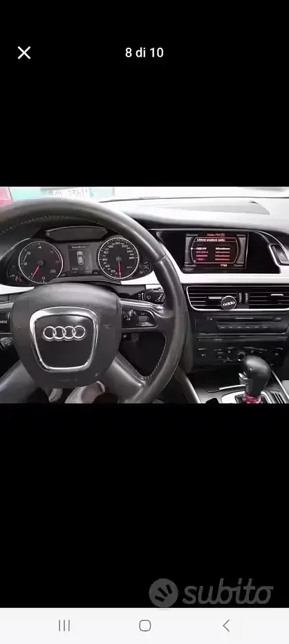 Usata Audi A4 143 CV (105 kW) 2009 Nero Station wagon