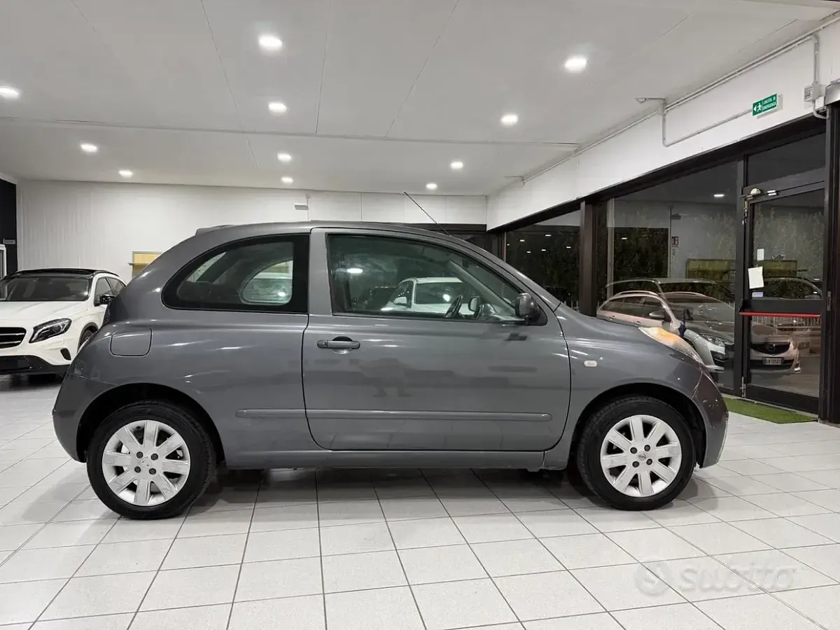 Usata Nissan Micra 80 CV (58 kW) 2008 Grigio Berlina