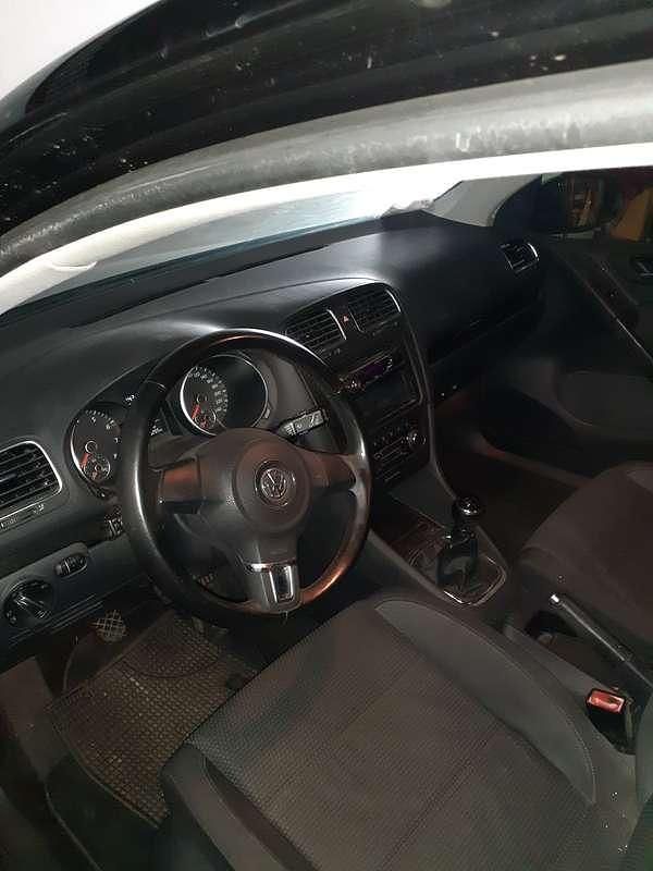 Usata VW Golf VI Comfortline 122 CV (89 kW) 2009 Nero Utilitaria