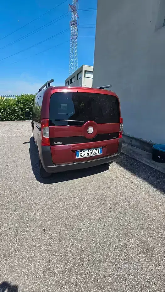 Usata Fiat Qubo 95 CV (69 kW) 2011 Rosso Monovolume