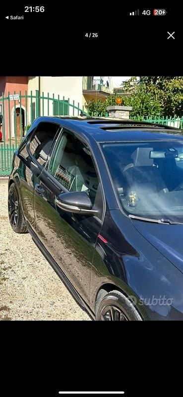 Usata VW Golf VI GTI 210 CV (154 kW) 2010 Grigio Utilitaria