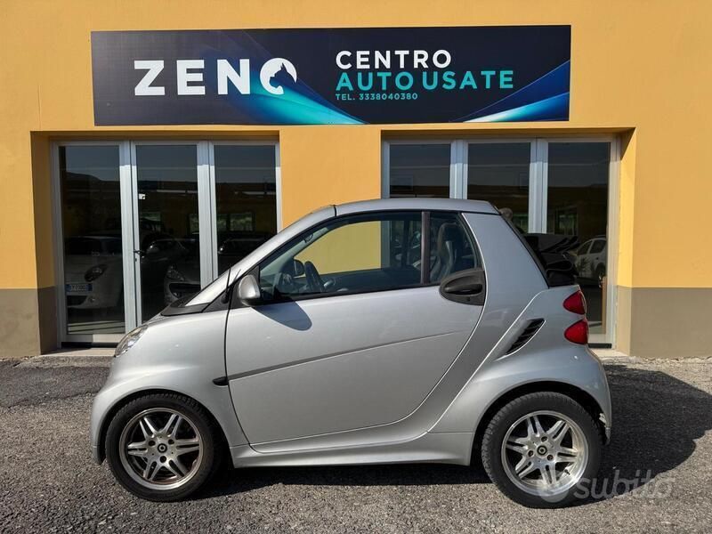 Argento Usata 2007 Smart ForTwo Cabrio Passion Cabrio | 5300 € (Buon prezzo) - Immagine 1/4