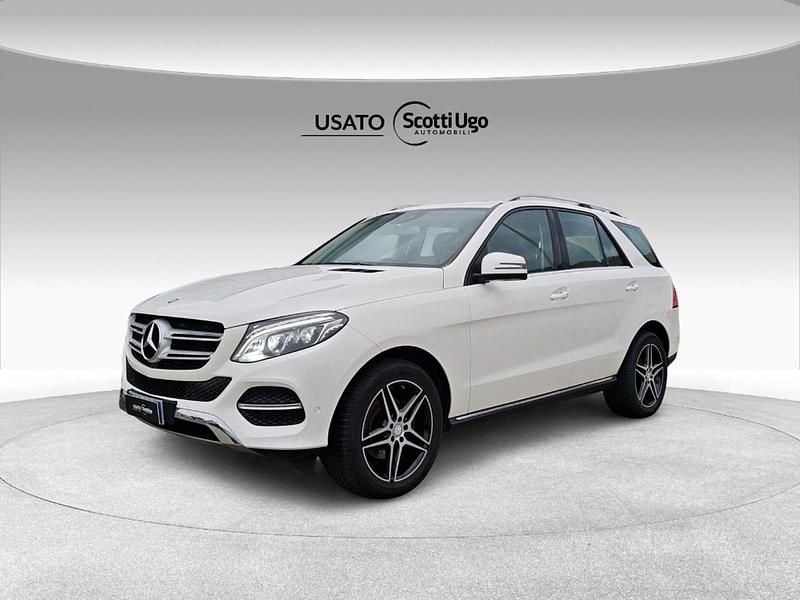 Usata Mercedes GLE250 204 CV (150 kW) 2017 Bianco SUV