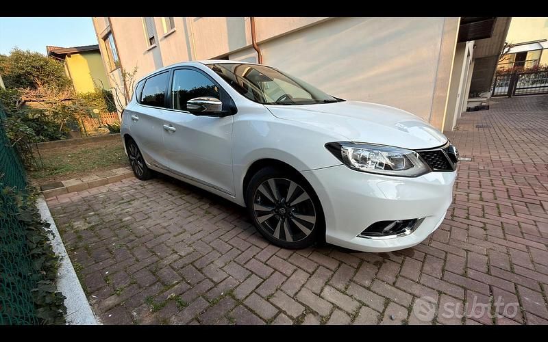 Usata Nissan Pulsar Tekna 110 CV (80 kW) 2016 Bianco Utilitaria