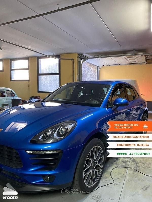 Usata Porsche Macan 252 CV (185 kW) 2016 Blu SUV