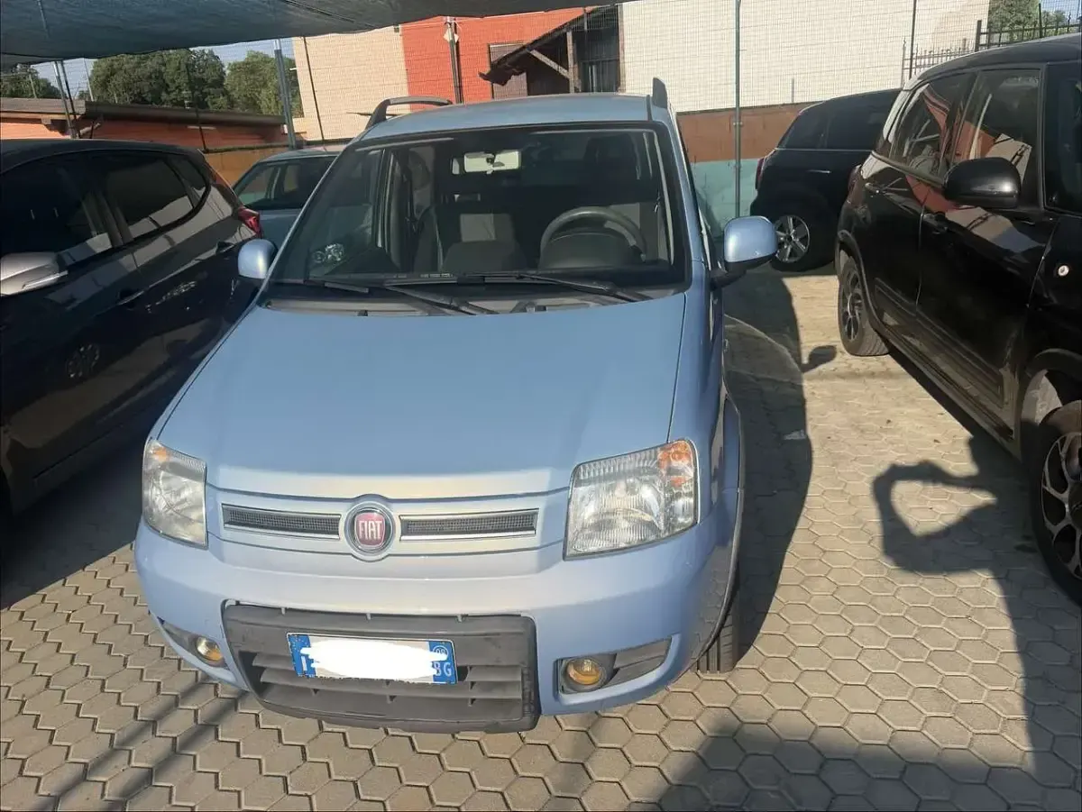 Usata Fiat Panda 4x4 Climbing 60 CV (44 kW) 2009 Blu/azzurro Utilitaria