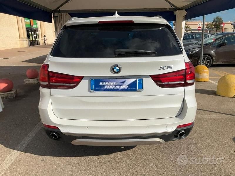 Usata BMW X5 Luxury Line 258 CV (189 kW) 2014 Bianco SUV