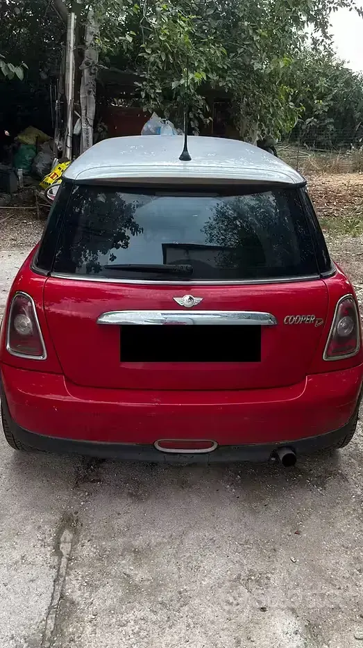 Usata Mini Cooper D 122 CV (89 kW) 2010 Rosso Utilitaria