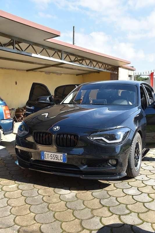 Usata BMW 116 Sport Line 116 CV (85 kW) 2013 Nero Utilitaria