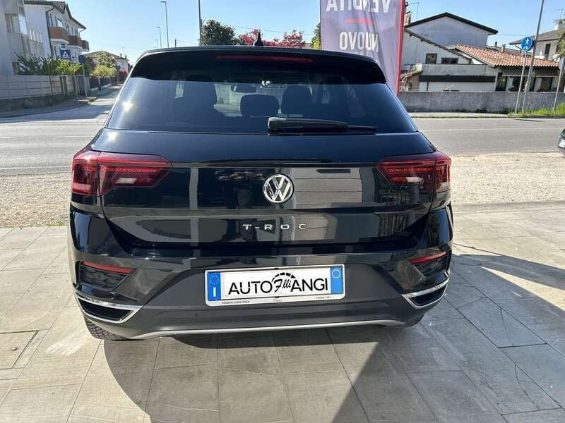 Usata VW T-Roc Advance 150 CV (110 kW) 2019 Nero SUV