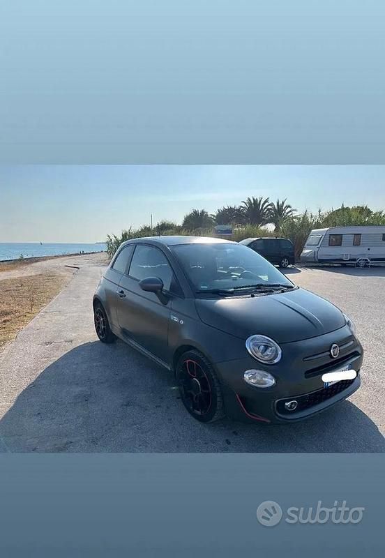 Usata Fiat 500 105 CV (77 kW) 2018 Verde Coupé