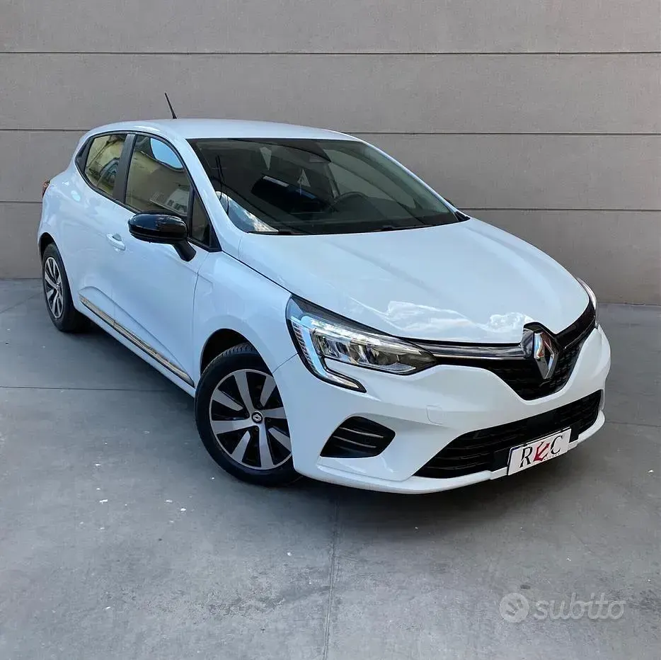 Usata Renault Clio V 86 CV (63 kW) 2020 Bianco Berlina