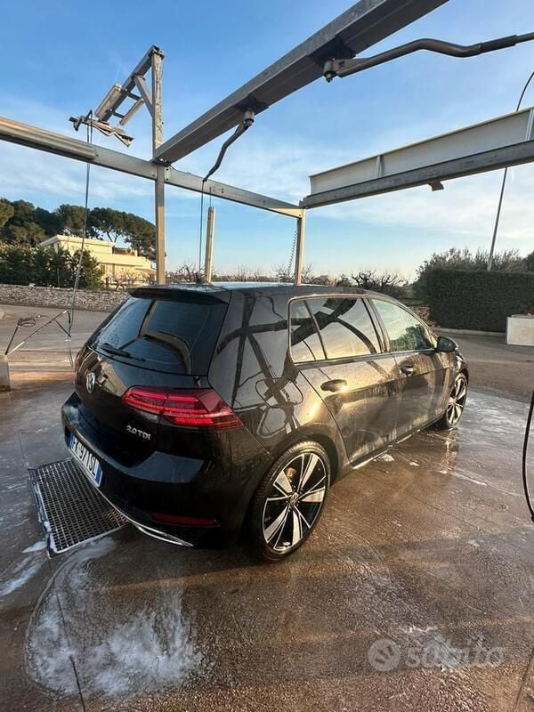 Usata VW Golf VII 150 CV (110 kW) 2017 Nero Berlina