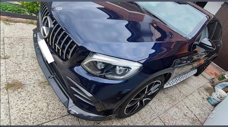 Usata Mercedes GLC43 AMG AMG 367 CV (269 kW) 2018 Blu Coupé