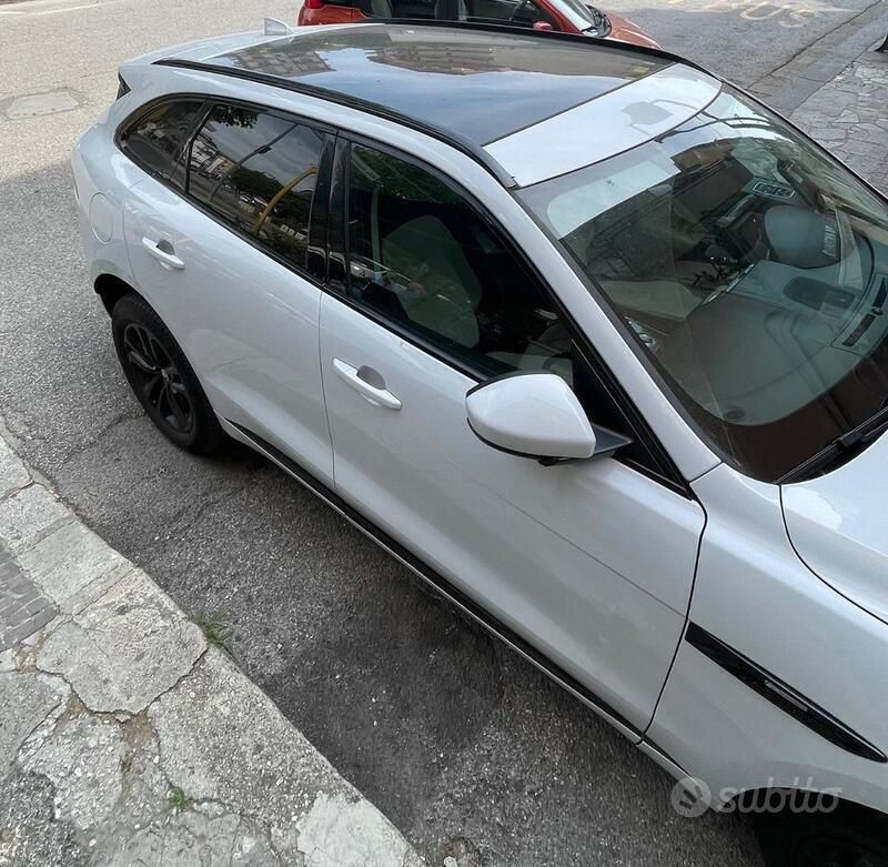 Usata Jaguar F-Pace 180 CV (132 kW) 2017 Bianco SUV