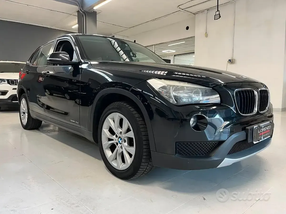 Usata BMW X1 Sport Line 143 CV (105 kW) 2013 Nero SUV