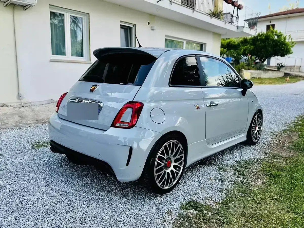Usata Fiat 500 Abarth 135 CV (99 kW) 2010 Grigio Berlina