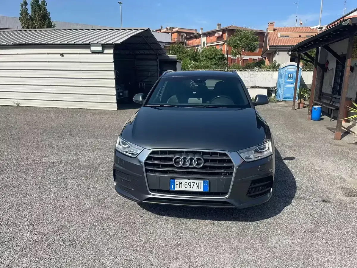 Usata Audi Q3 S-Line 150 CV (110 kW) 2016 Grigio SUV