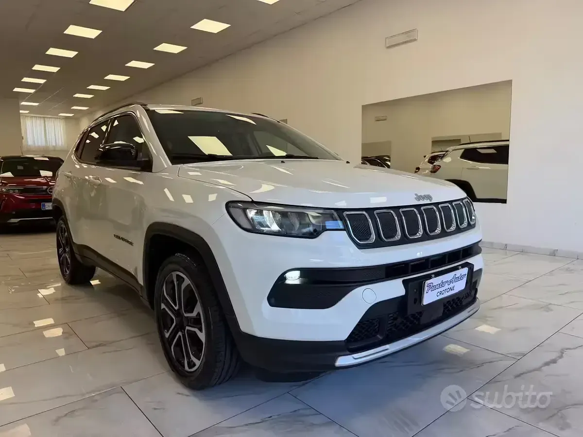 Usata Jeep Compass Limited 131 CV (96 kW) 2022 Bianco SUV