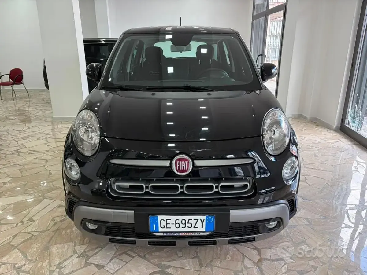 Usata Fiat 500L Cross 95 CV (69 kW) 2021 Nero Monovolume